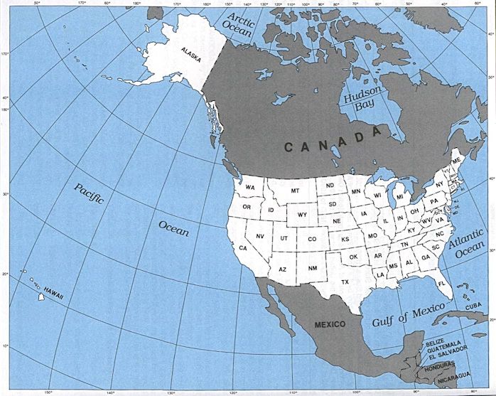 Alaska In North America Map Gordon Wright Interview With Bruce Duffie . . . . . . . . .