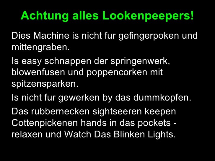 gefingerpoken