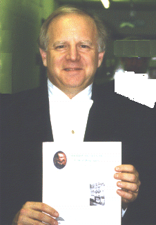 Slatkin with Elgar Medal