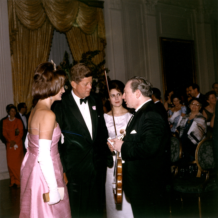 with JFK